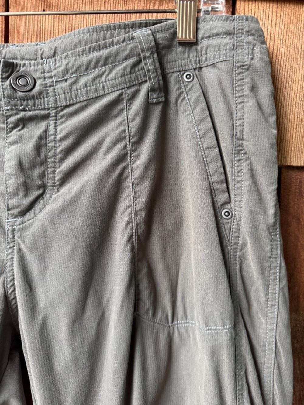 Kuhl Olive/Gray Quick Dry Hiking Pants in Women's 12 - Picture 11 of 14